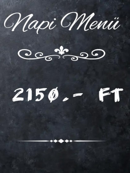 Napi menü