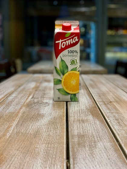 Toma narancslé 100% 1L